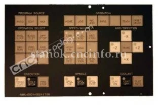 Клавиатура для станков с ЧПУ Fanuc A98L-0001-0524#TBR